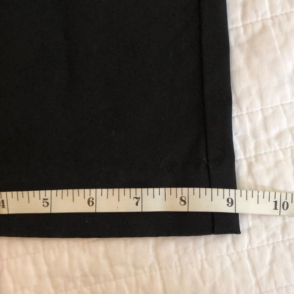 J Crew BLACK Slim City Fit Capri Pants Size 8 - Picture 8 of 8